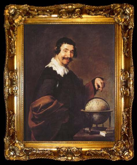 framed  Diego Velazquez Democrite (df02), ta009-2